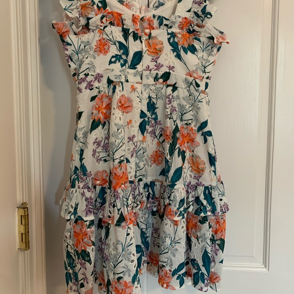 La Maison Talulah Floral Eyelet Dress - Picture 4 of 5